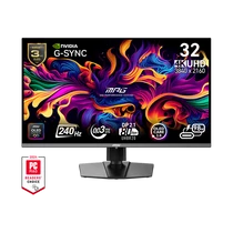 MSI Monitor GAMING MPG 322URX QD-OLED 31,5" UHD 3840x2160, 240Hz, 150000:1 CR, 250cd / m2, 0,03ms, 2x HDMI, DP, USB-C MSI DT
