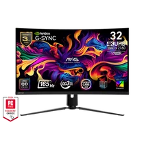 MSI Monitor GAMING MAG 321CUP QD-OLED Ívelt 31,5" UHD 3840x2160, 1700R, 165Hz, 0,03ms, 2x HDMI, DP, USB-C MSI DT