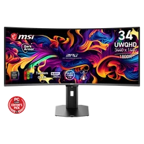 MSI Monitor GAMING MPG 341CQR QD-OLED X36 Ívelt 34" UWQHD 3440x1440 21:9, 360Hz, 1500000:1, 0,03ms, 2x HDMI, DP, USB-C MSI DT