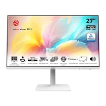 MSI Monitor Business Modern MD272QXPW 27" QHD, 2560x1440, 100Hz, IPS 16:9, 1000:1, 400cd / m2, 4ms, HDMI, DP, USB-C, White MSI DT