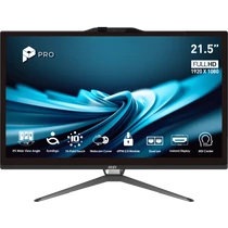 MSI AiO PRO AP222T 14MA-663XEU - i3-14100, 21.5" FHD Touch, 16GB, 512GB, fekete