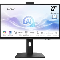 MSI AiO Modern AM273QP AI 1UMG-424XEU - Ultra 7 155H, 27" QHD, 16GB, 1TB, fekete