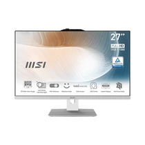 MSI Business AIO Modern AM272P 12M-811XEU, 27" FHD, i5-1235u 8GB, 512GB M.2, INT, NOOS, White MSI DT