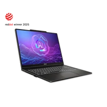 MSI Business NB VenturePro 16 A2RWFG-068, 16" 2K OLED, Core 7 240H, 16GB (1x16), 512GB M.2, RTX 5060 8GB, NOOS, Fekete MSI