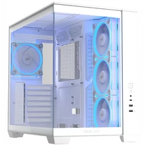 ASUS Ház A32 Plus, Tápegység nélkül, Fehér, Üvegfalú ASUS PER