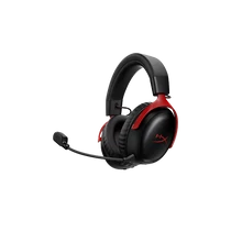 HP HYPERX vezeték nélküli gaming fejhallgató Cloud III S - fekete / piros HP