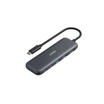 ANKER USB HUB, 322 5-in-1, USB-C Hub, 4K HDMI, 2xUSB-A, PD-IN 100W, USB-C 5Gbps, fekete - A8355H11 Anker