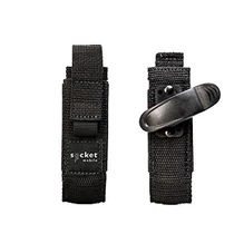 HOLSTER WITH ROTATING BELT CLIP .
