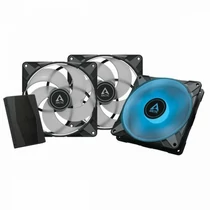 ARCTIC COOLING Rendszerhűtő Ventilátor P14 PWM PST RGB 0dB, 14cm + Kontroller (3-PACK)