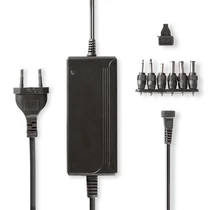 Nedis ACPA004 univerzális AC-DC tápegység, állítható 5V-15V, 36W, 2,4 - 3A, 6 cserélhető táp dugó NEDIS