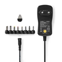 Nedis ACPA109 univerzális AC-DC tápegység,18 W, 3 - 12 V DC, 1,5 A, 8 csatlakozó NEDIS