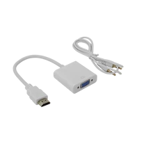 SBOX Adapter, ADAPTER HDMI Male -> VGA Female + Audio SBOX