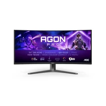 AOC Ívelt OLED Gaming 175Hz monitor 34" AG346UCD, 21:9, 3440x1440, 0,03ms, 2xHDMI / DisplayPort / USBx3, hangszóró AOC