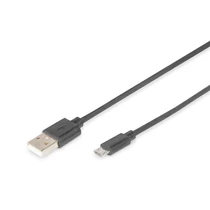 USB CONN. CABLE MICRO B 1.8M USB 2.0 COMPATIBLE