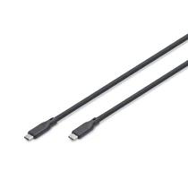 1M USB -C CABLE 80GBPSBLACK SILICONE USB4 2.0 80G 240W16K