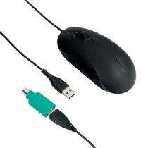 TARGUS Vezetékes egér AMU30EUZ, 3 Button Optical USB / PS2 Mouse Targus