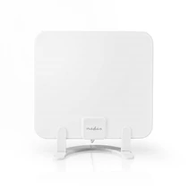 Nedis ANIR2502BK700 aktív beltéri antenna | FM / UHF / VHF | Vételi tartomány: 0-25 km | LTE700 | Nyereség: 30 dB NEDIS