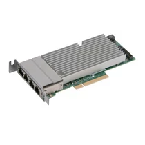 Supermicro Std LP 4-port 10G RJ45, Intel XL710+ X557