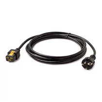POWER CORD LOCKING C19 TO CEE/7 SCHUKO 3.0M