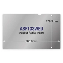 TARGUS Betekintésvédő fólia ASF133WEU, Privacy Screen 13.3"W (16:10) Targus