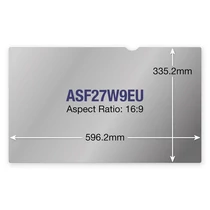 TARGUS Betekintésvédő fólia ASF27W9EU, Privacy Screen 27"W (16:9) Targus