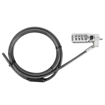 TARGUS Biztonsági zár ASP86RGL, DEFCON® 3-in-1 Resettable Combination Cable Lock Targus