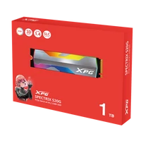 ADATA SSD M.2 2280 NVMe Gen4x4 1TB SPECTRIX S20G RGB ADATA