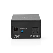 Nedis ASPL2512BK digitális audio splitter, TosLink be - 2x TosLink kimenet NEDIS