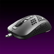AVAX Vezetékes Egér - LW01 PAW3327 RGB Gamer, fekete AVAX