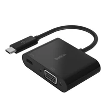 USB-C TO VGA-ADAPTER 60W PD BLACK