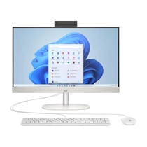 HP AIO 24-cr1001nn 23.8" FHD AG IPS, Core Ultra5-125U 1.3GHz, 8GB, 512GB SSD, Win 11, fehér HP CPS