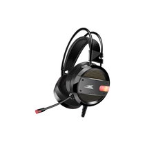 BARACUDA BGH-031B CONCH-B vezetékes gamer fejhallgató mikrofonnal, fekete BARACUDA