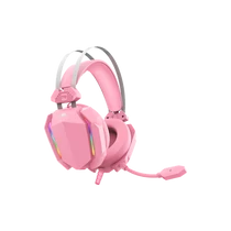 BARACUDA BGH-041P SEAGUL-P gamer fejhallgató mikrofonnal, pink BARACUDA