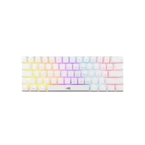 Baracuda DOLPHIN-W / R-US, BGK-03211W / R-US  fehér mechanikus gamer billentyűzet piros kapcsolóval, angol Baracuda