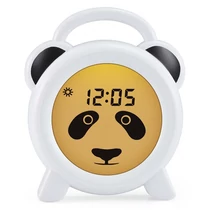 Alecto BC100PANDA Alvástréner éjszakai fény és ébresztőóra panda Alecto