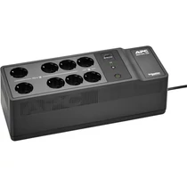 APC Back-UPS, 1050VA / 600W Floor / Wall Mount, 230V, 8x Schuko CEE 7 / 3 outlets, USB Type A + C Port, User Replaceable Battery APC