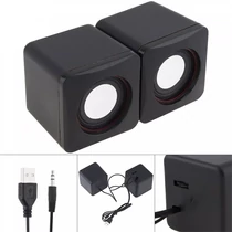 BLACKBIRD 2.0 Hangszóró USB + 3.5mm Jack csatlakozó 6W, Fekete BlackBird