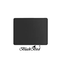 BLACKBIRD Egérpad Gamer NanoGlide  21x25cm 3mm vastag fekete varrott szegély BlackBird