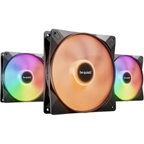 BE QUIET! Rendszerhűtő ventilátor Light Wings LX PWM A-RGB, 14cm (3-PACK) be quiet!