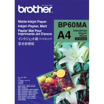 BROTHER Fotópapír BP60MA, Matt tintasugaras papír (A4 / 25 lap / 145g / m2) Brother