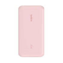 20K PD30W INTEGRATED USB-C CABLE POWER BANK PINK