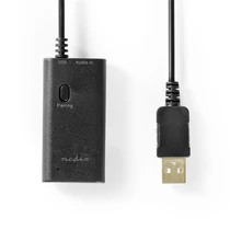 Nedis BTTR050BK, bluetooth adó, Audio / video / adatcsatlakozók bemenete: 1x AUX / 1x USB | SBC NEDIS