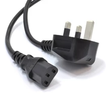 C13 (KETTLE) TO UK POWER CORD .