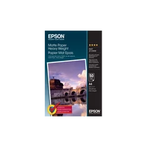 EPSON Matte Paper Heavy Weight - A4 (210 mm x 297 mm) - 167 g / m2 - 50 Lap