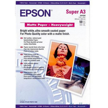 Epson matt nehéz súlyú fotópapír (A3, 50 lap, 167g) Epson