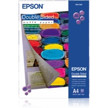 Epson matt kétoldalas fotópapír (A4, 50 lap, 178g) Epson