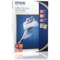 Epson 13x18 Ultra Fényes Fotópapír 50Lap 300g (Eredeti)