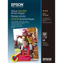 EPSON Fotópapír Value Glossy A4, 183 g / m2, 50 sheets