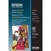 EPSON Fotópapír Value Glossy 10x15, 183 g / m2, 100 sheets