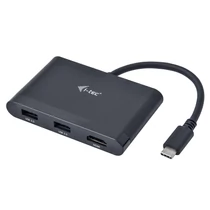 I-TEC USB-C TRAVEL ADAPTER HDMI USB-C PD 2XUSB 3.0 TB3 COMP.